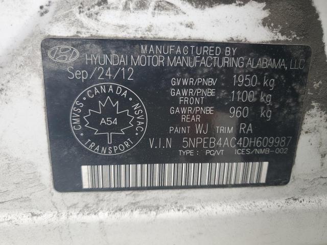 2013 HYUNDAI SONATA GLS