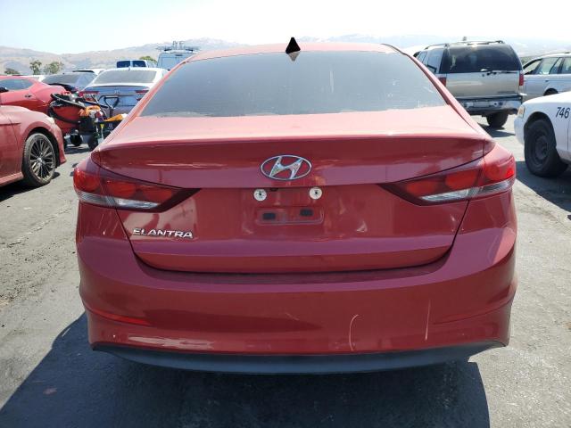  HYUNDAI ELANTRA 2018 Красный