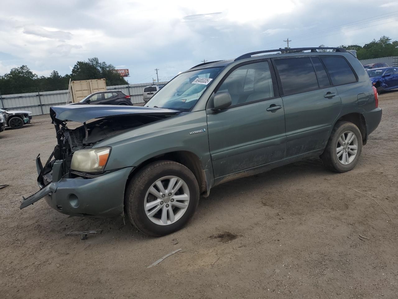 2007 Toyota Highlander Hybrid продається в Newton, AL - Front End
