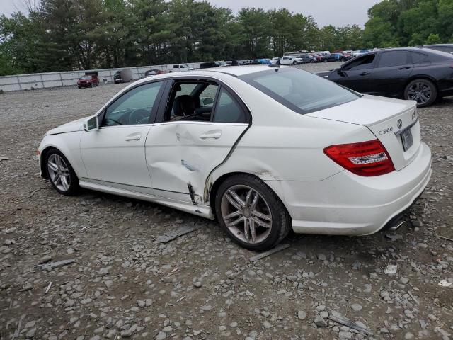  MERCEDES-BENZ C-CLASS 2012 White