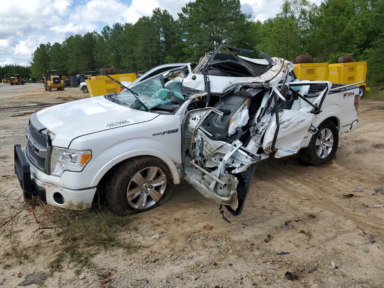 2011 Ford F150 Supercrew en Venta en Gaston, SC - Biohazard/Chemical