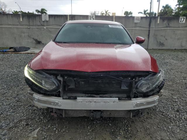  HONDA ACCORD 2018 Czerwony