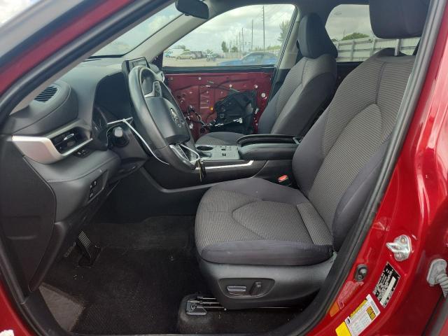  TOYOTA HIGHLANDER 2023 Maroon