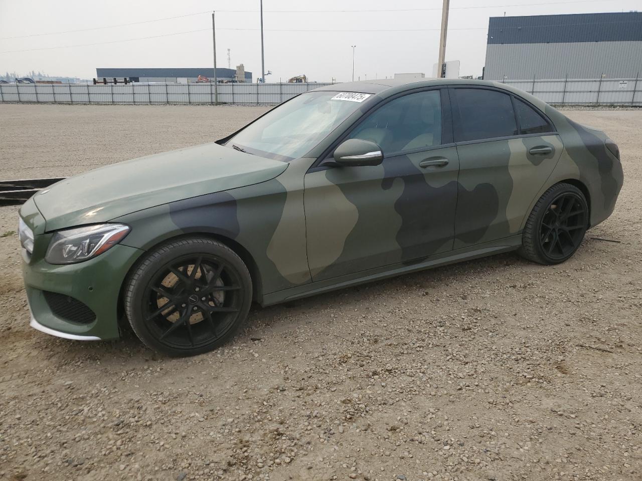2015 Mercedes-Benz C 300 4Matic იყიდება Nisku-ში, AB - Front End