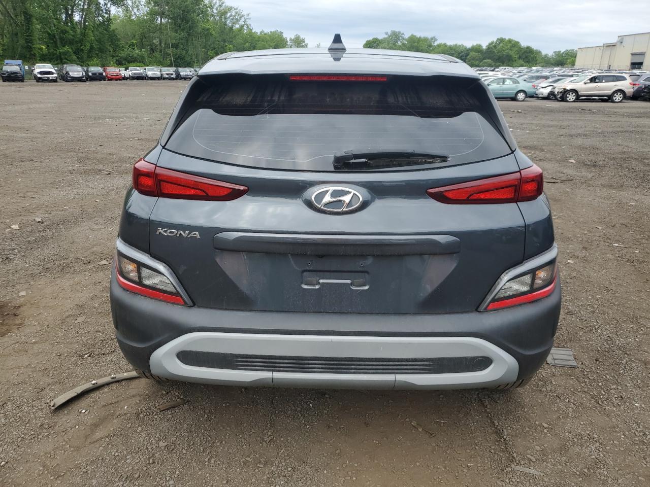 2022 Hyundai Kona Sel VIN: KM8K22AB0NU864802 Lot: 62666235