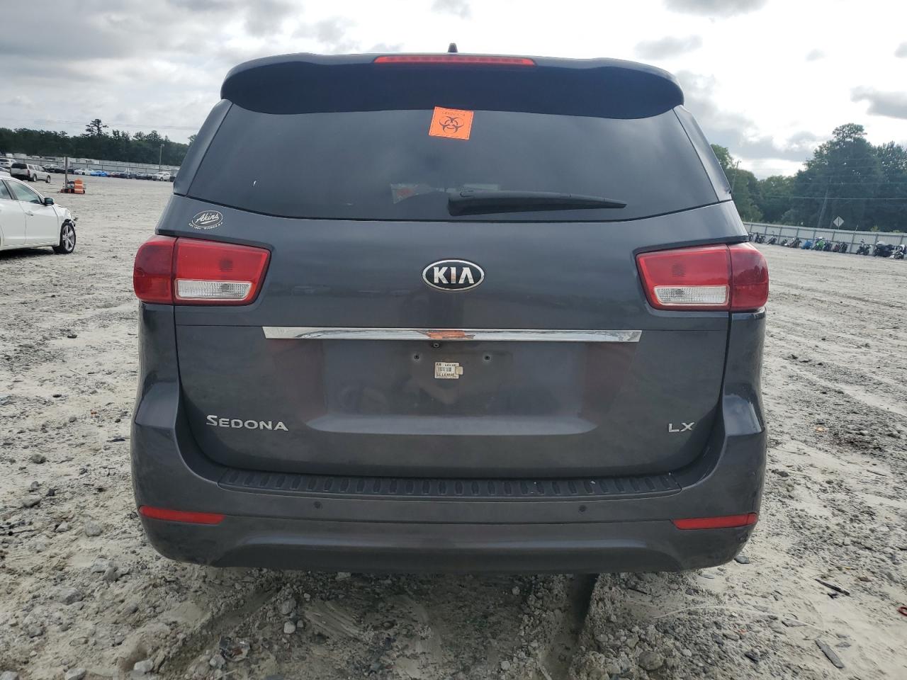 2016 Kia Sedona Lx VIN: KNDMB5C1XG6183928 Lot: 61257465