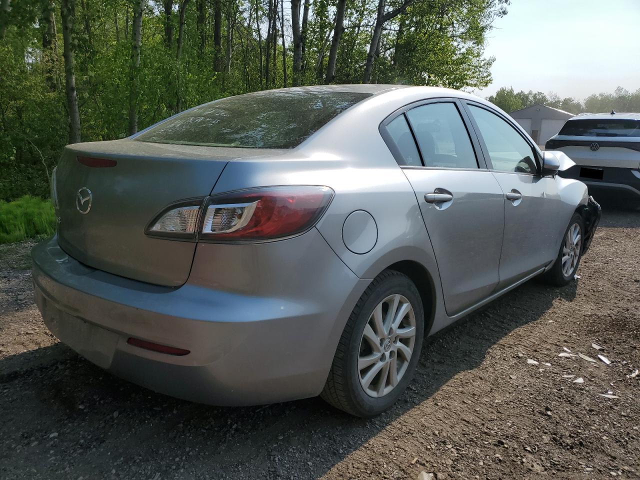 2012 Mazda 3 I silver null gas JM1BL1UF2C1603955 photo #4