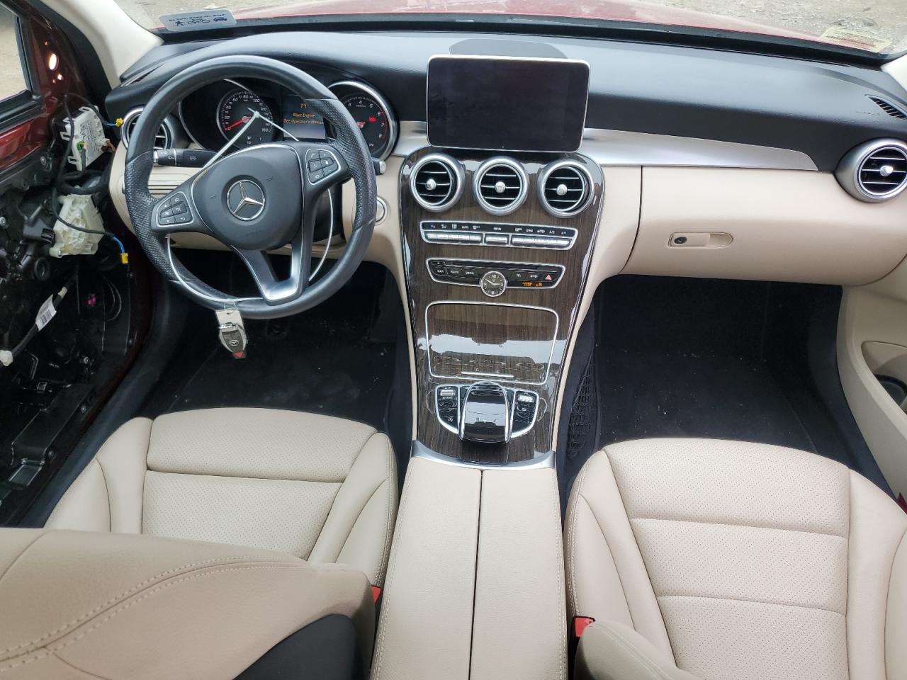 2017 Mercedes-Benz C 300 4Matic VIN: 55SWF4KB3HU224146 Lot: 62603675