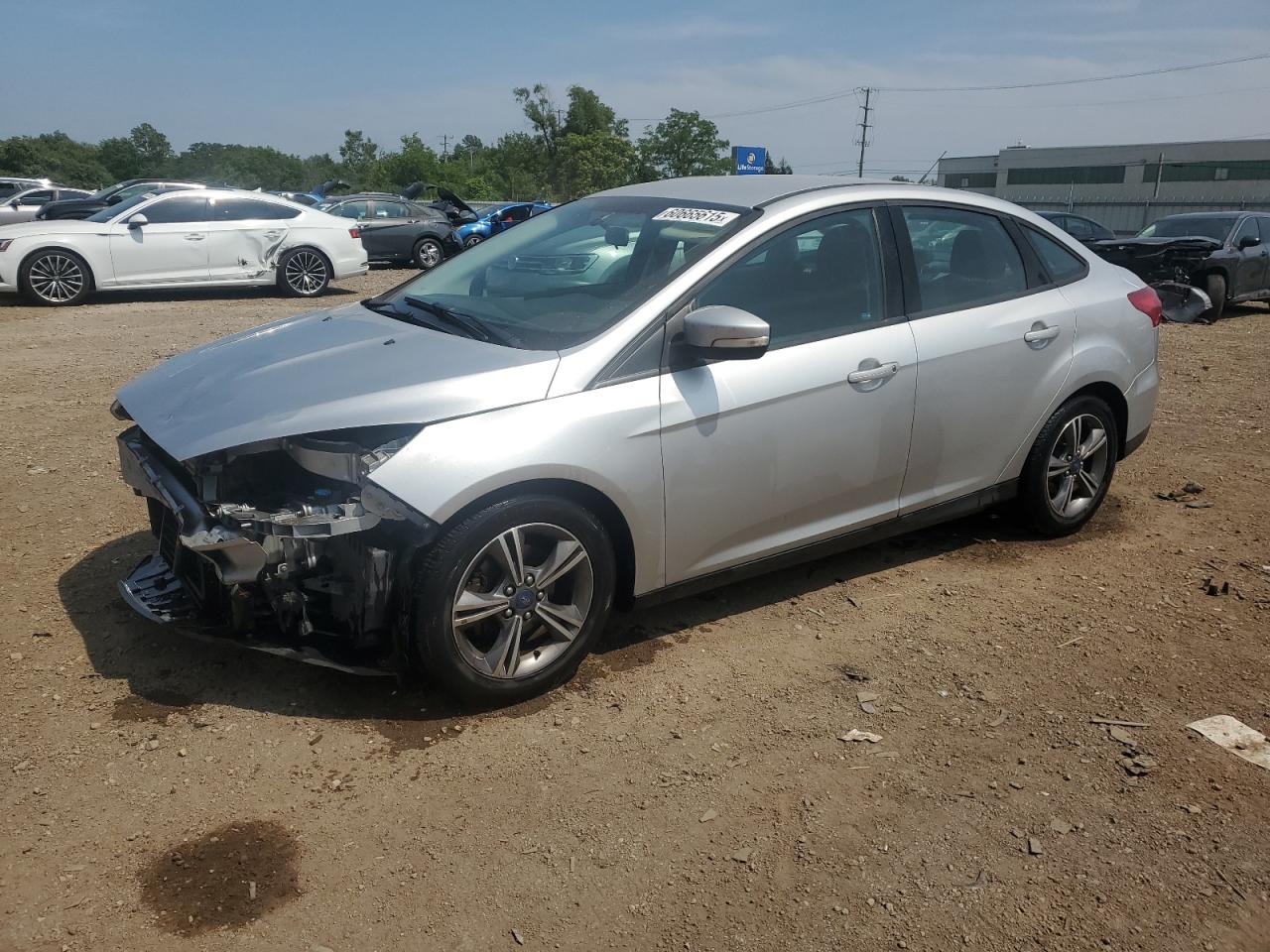 2017 Ford Focus Se იყიდება Chicago Heights-ში, IL - Front End