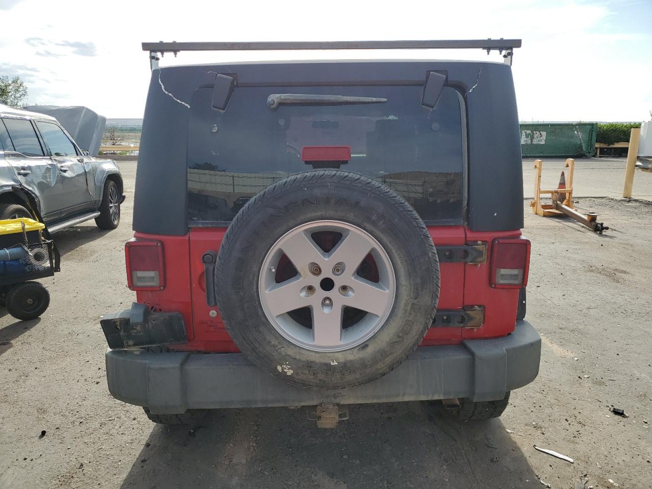 JEEP WRANGLER 2008 VIN 1J4GA39188L594432 фото 6