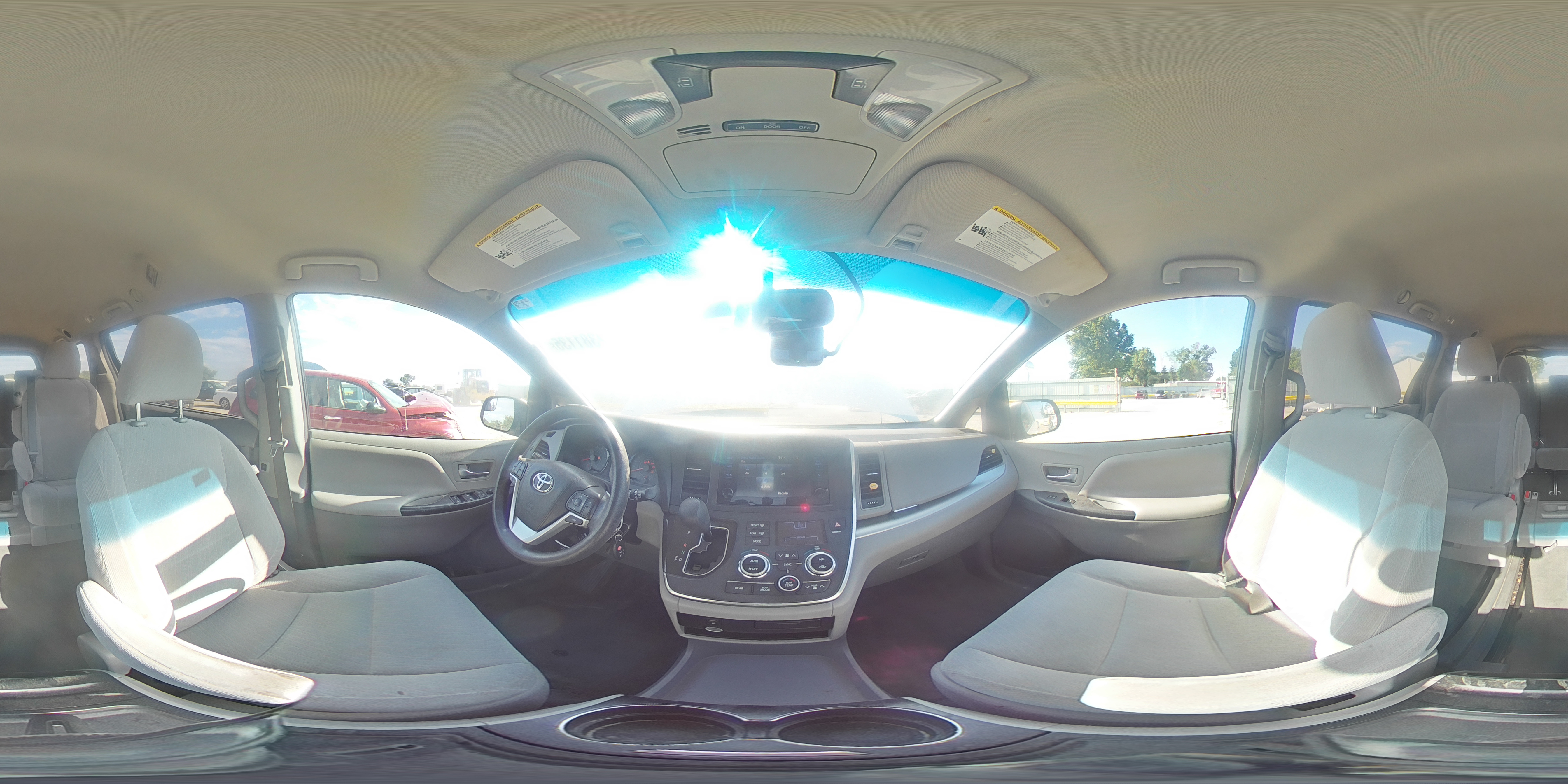 2017 Toyota Sienna Le VIN: 5TDKZ3DC0HS857819 Lot: 62381135