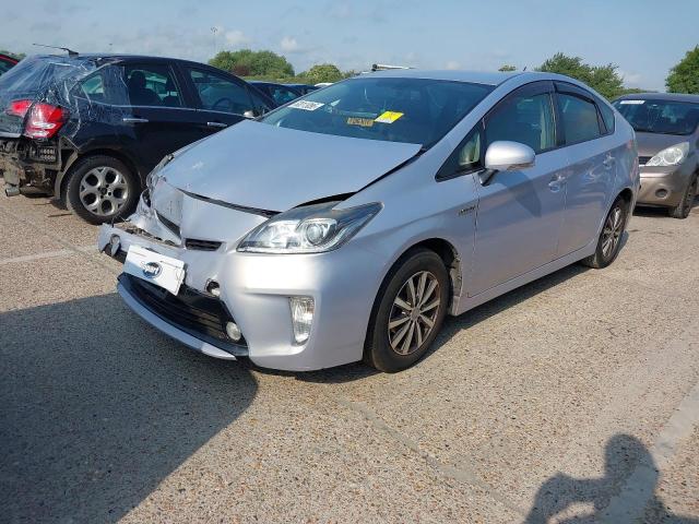 2014 TOYOTA PRIUS HYBR for sale at Copart SANDWICH