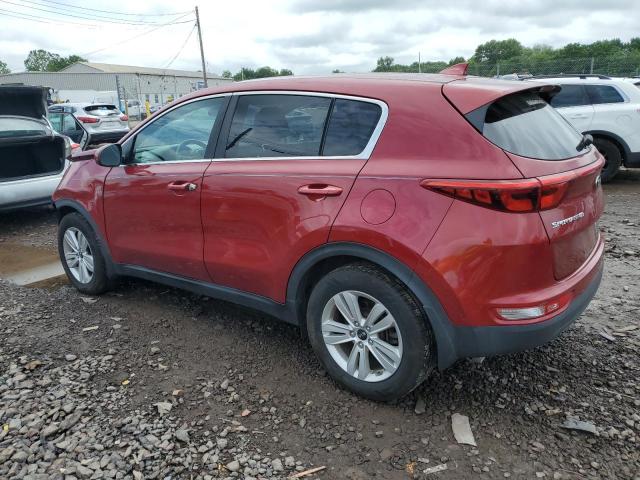  KIA SPORTAGE 2018 Czerwony