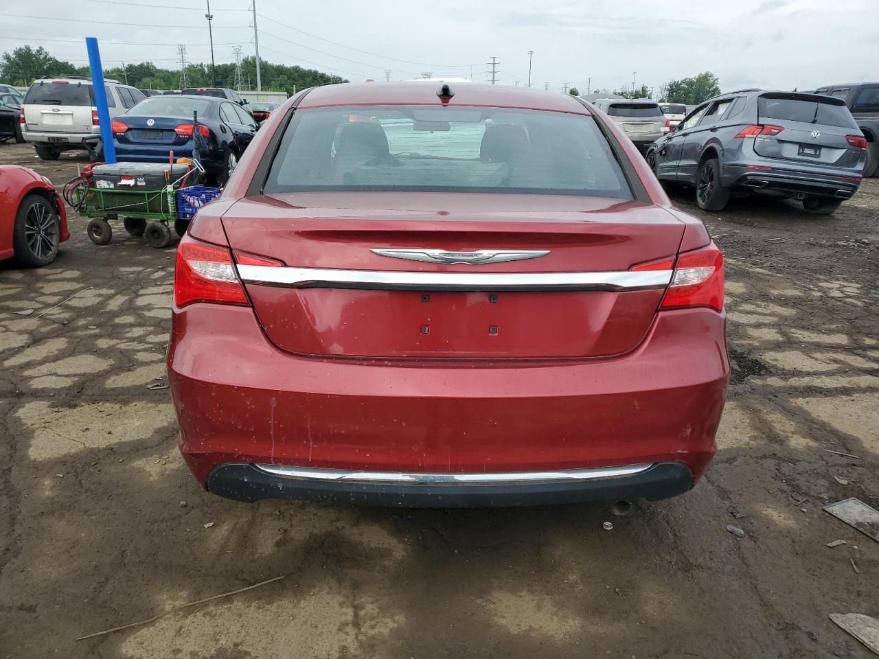 2012 Chrysler 200 Touring VIN: 1C3CCBBB1CN278321 Lot: 62636555