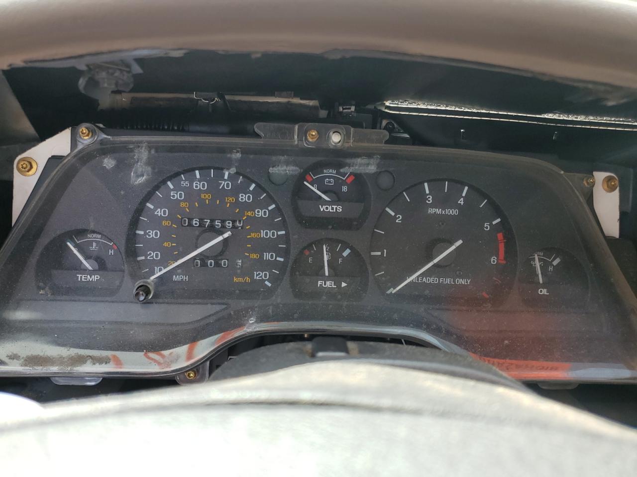 1994 Ford Thunderbird Lx VIN: 1FALP62W9RH209187 Lot: 61544995