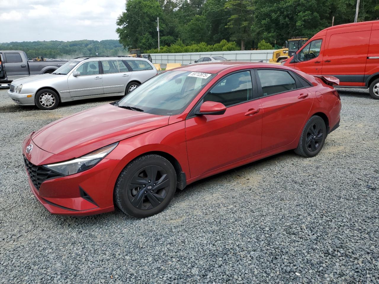 2022 Hyundai Elantra Sel na sprzedaż w Concord, NC - Rear End