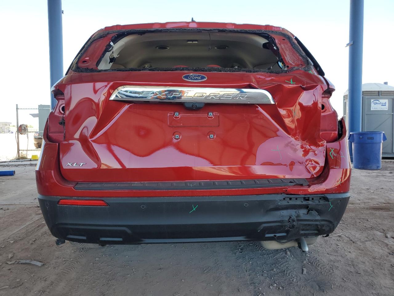 2022 Ford Explorer Xlt VIN: 1FMSK7DH3NGB59858 Lot: 62917555