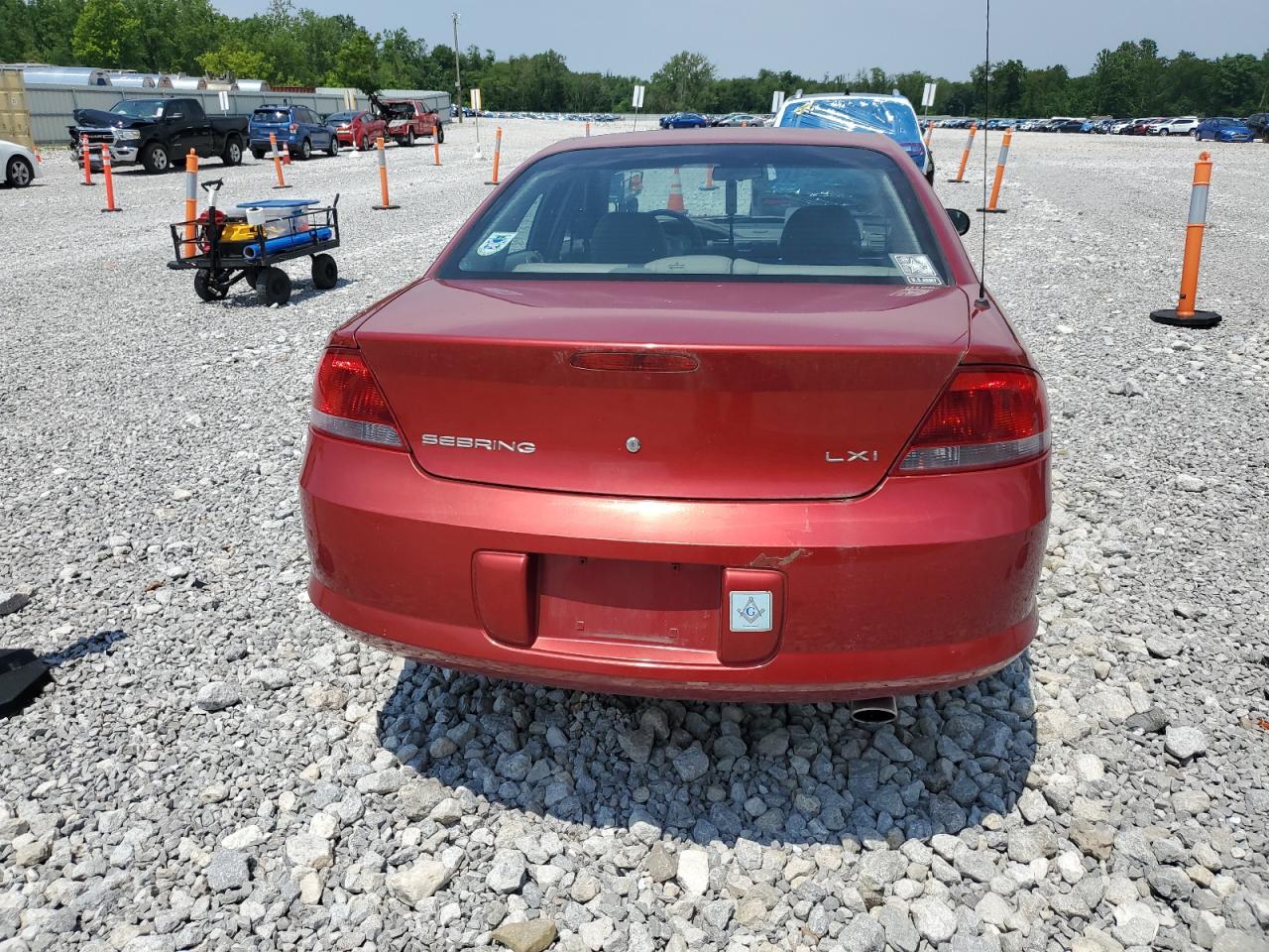 2001 Chrysler Sebring Lxi VIN: 1C3EL56U41N676948 Lot: 62858175