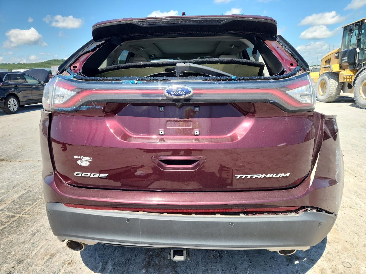 2017 Ford Edge Titanium VIN: 2FMPK3K8XHBC43950 Lot: 61853925