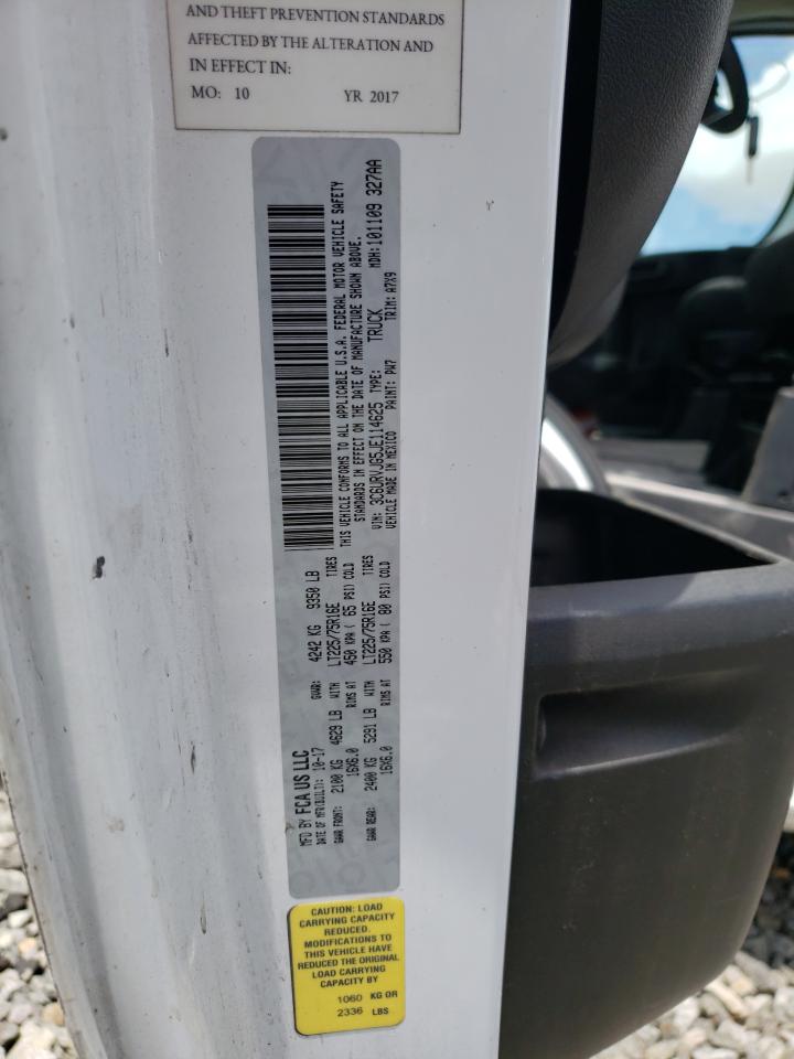 2018 Ram Promaster 3500 3500 High VIN: 3C6URVJG5JE114625 Lot: 61378145