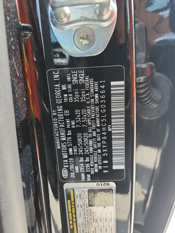 2020 Kia Telluride S VIN: 5XYP64HC5LG036641 Lot: 62942655