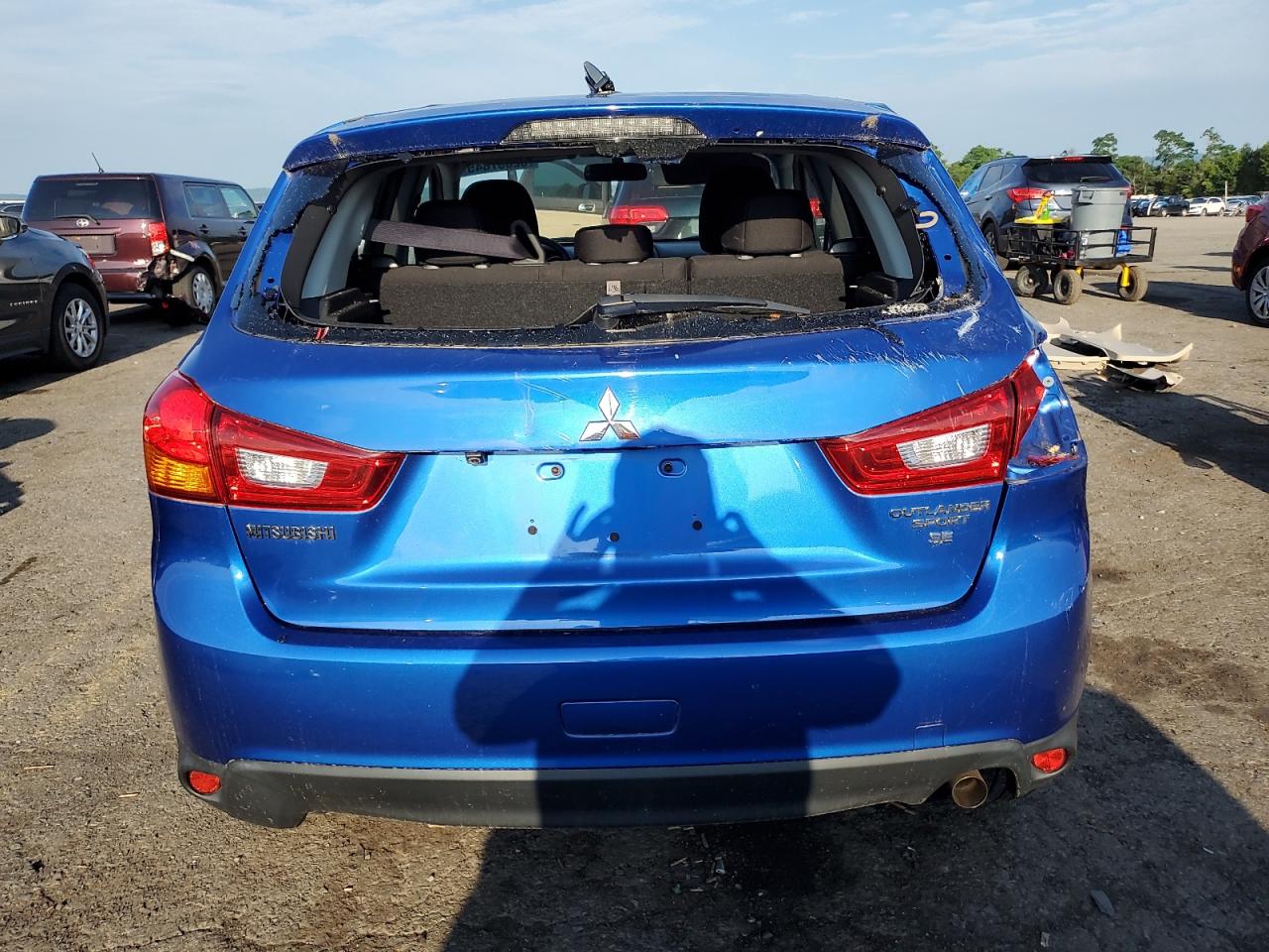 2017 Mitsubishi Outlander Sport Es VIN: JA4AR3AW2HZ059793 Lot: 62857845