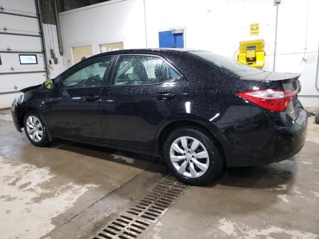 Sedans TOYOTA COROLLA 2015 Black