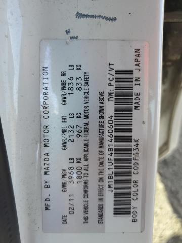 2011 MAZDA 3 I  