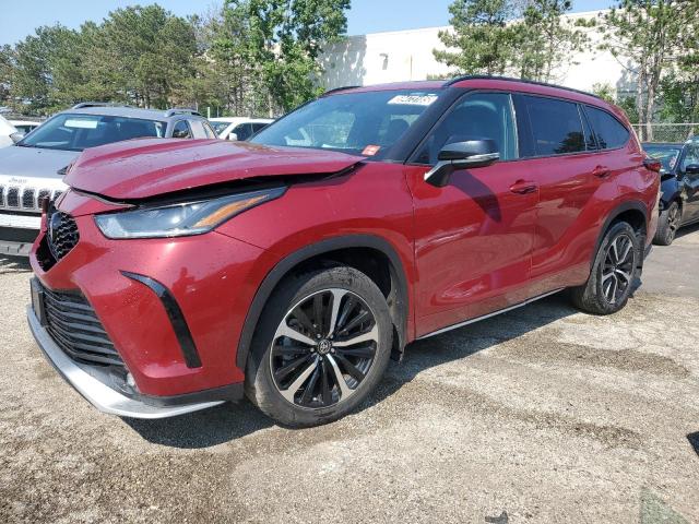  TOYOTA HIGHLANDER 2022 Красный
