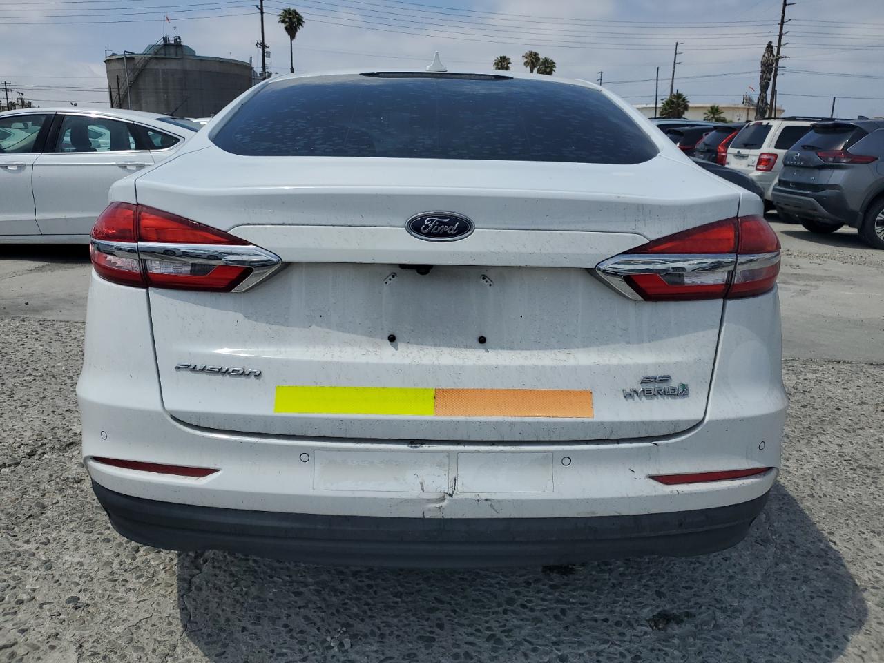 2019 Ford Fusion Se VIN: 3FA6P0LU7KR264006 Lot: 54025585