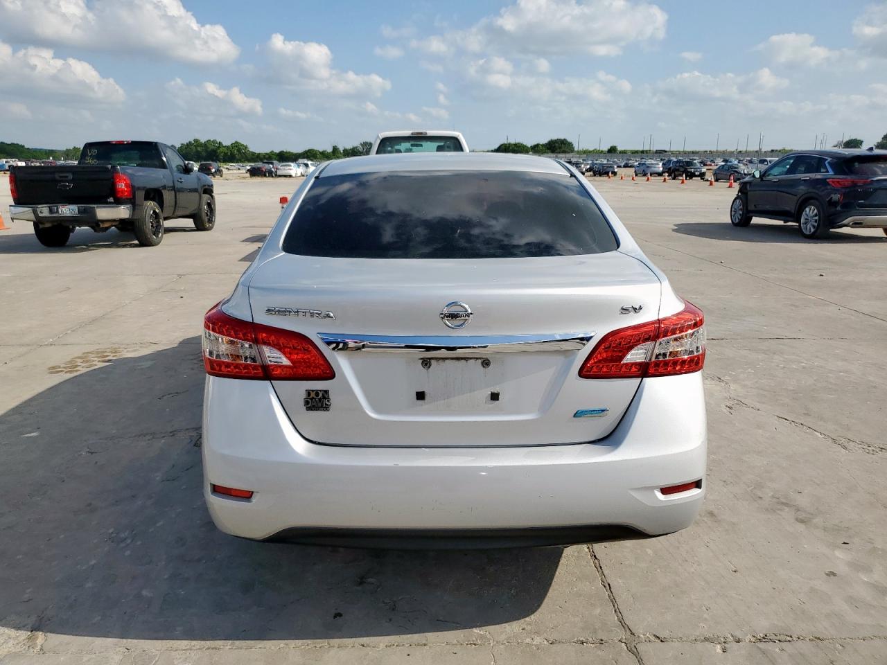 2013 Nissan Sentra S VIN: 3N1AB7AP1DL698360 Lot: 59637125