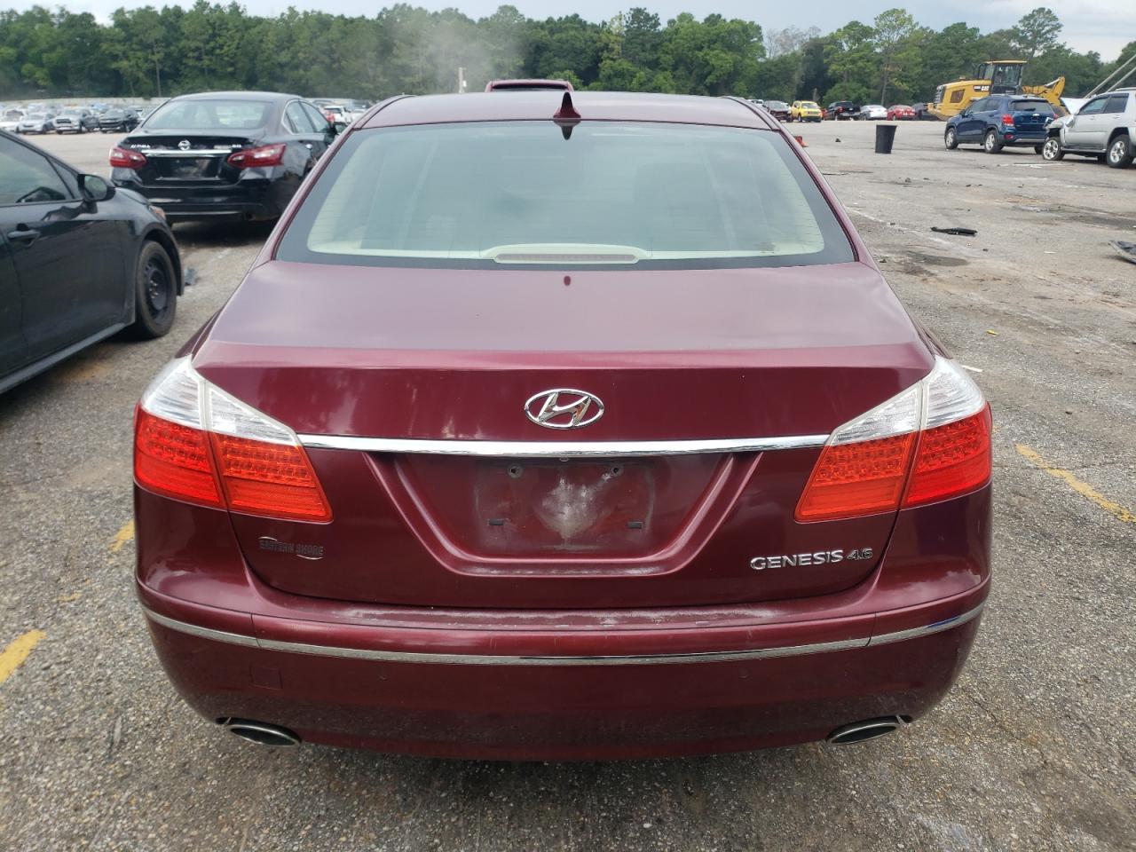 2011 Hyundai Genesis 4.6L VIN: KMHGC4DF6BU139505 Lot: 62562625
