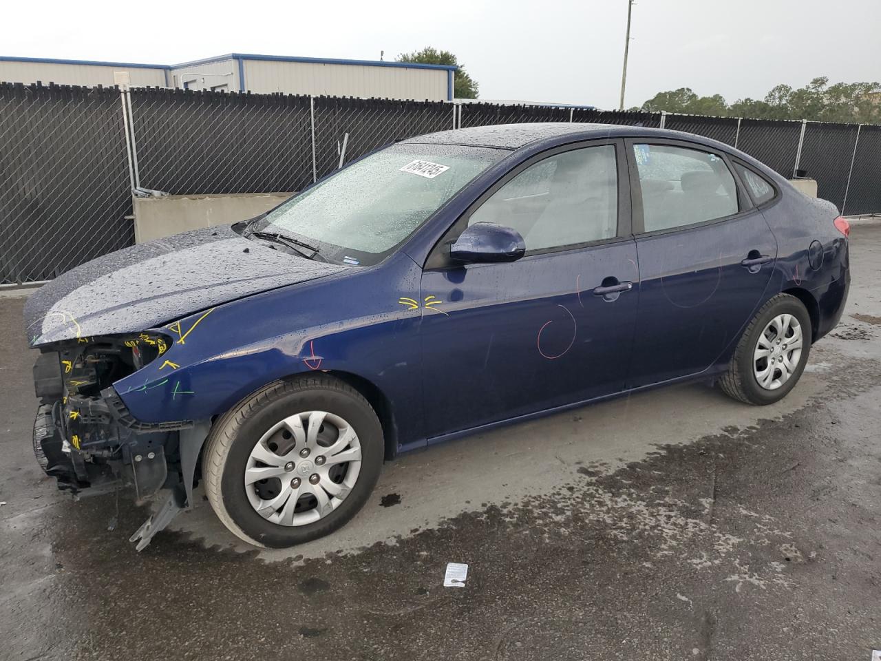 2010 Hyundai Elantra Blue продається в Orlando, FL - Front End