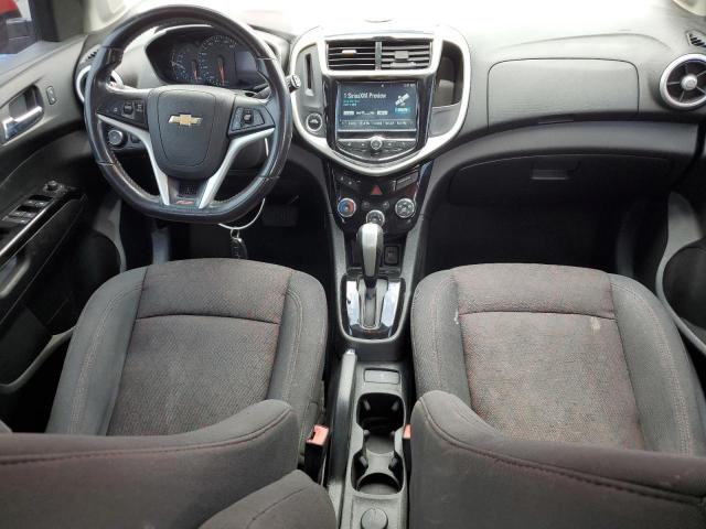 Hatchbacks CHEVROLET SONIC 2017 Red