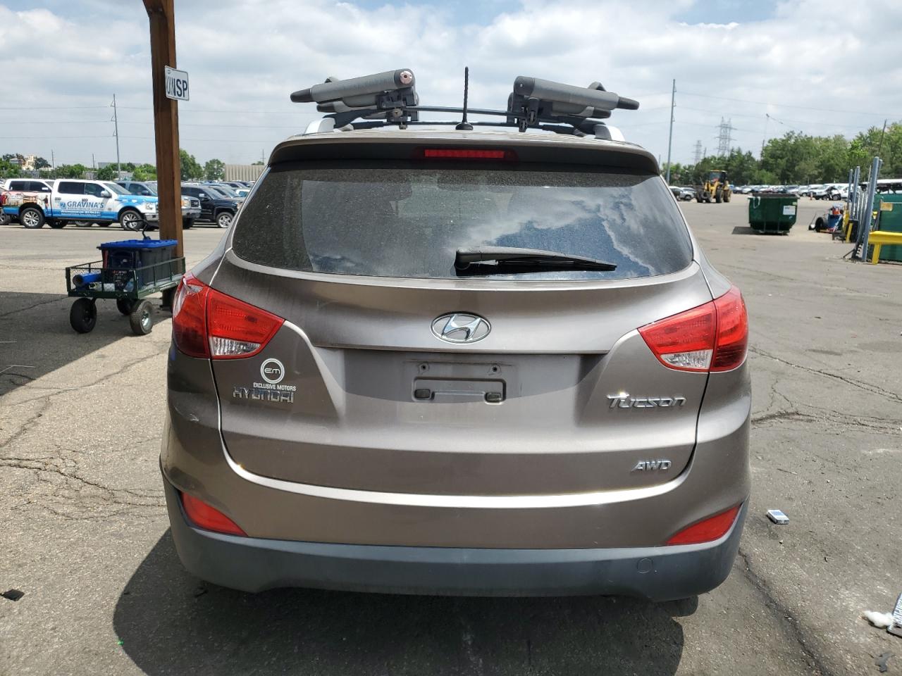 2012 Hyundai Tucson Gls VIN: KM8JUCAC7CU529764 Lot: 63016955