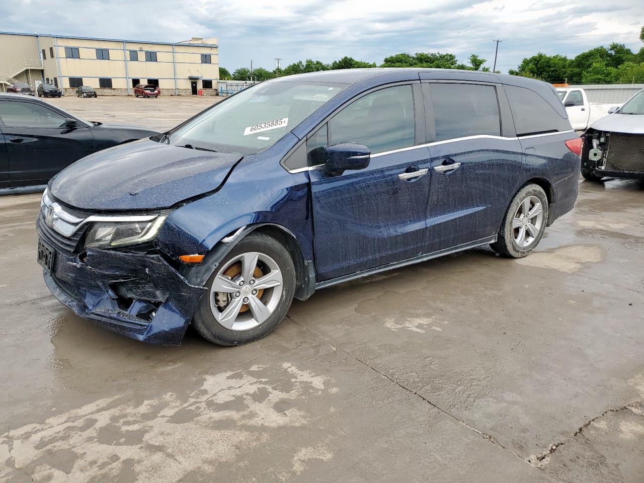 2018 Honda Odyssey Exl იყიდება Wilmer-ში, TX - Front End