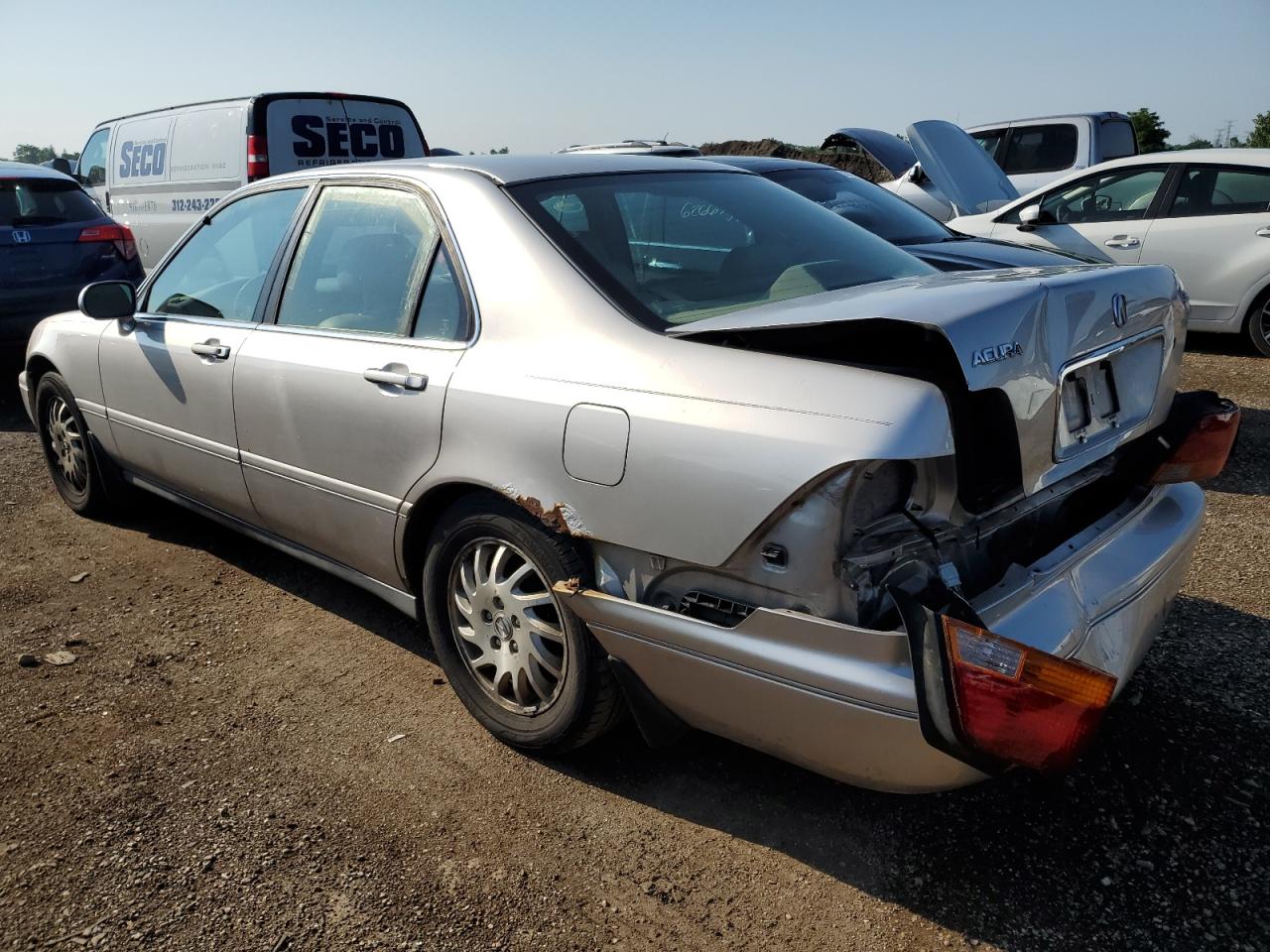 ACURA RL 1998 VIN JH4KA9657WC004758 фото 2