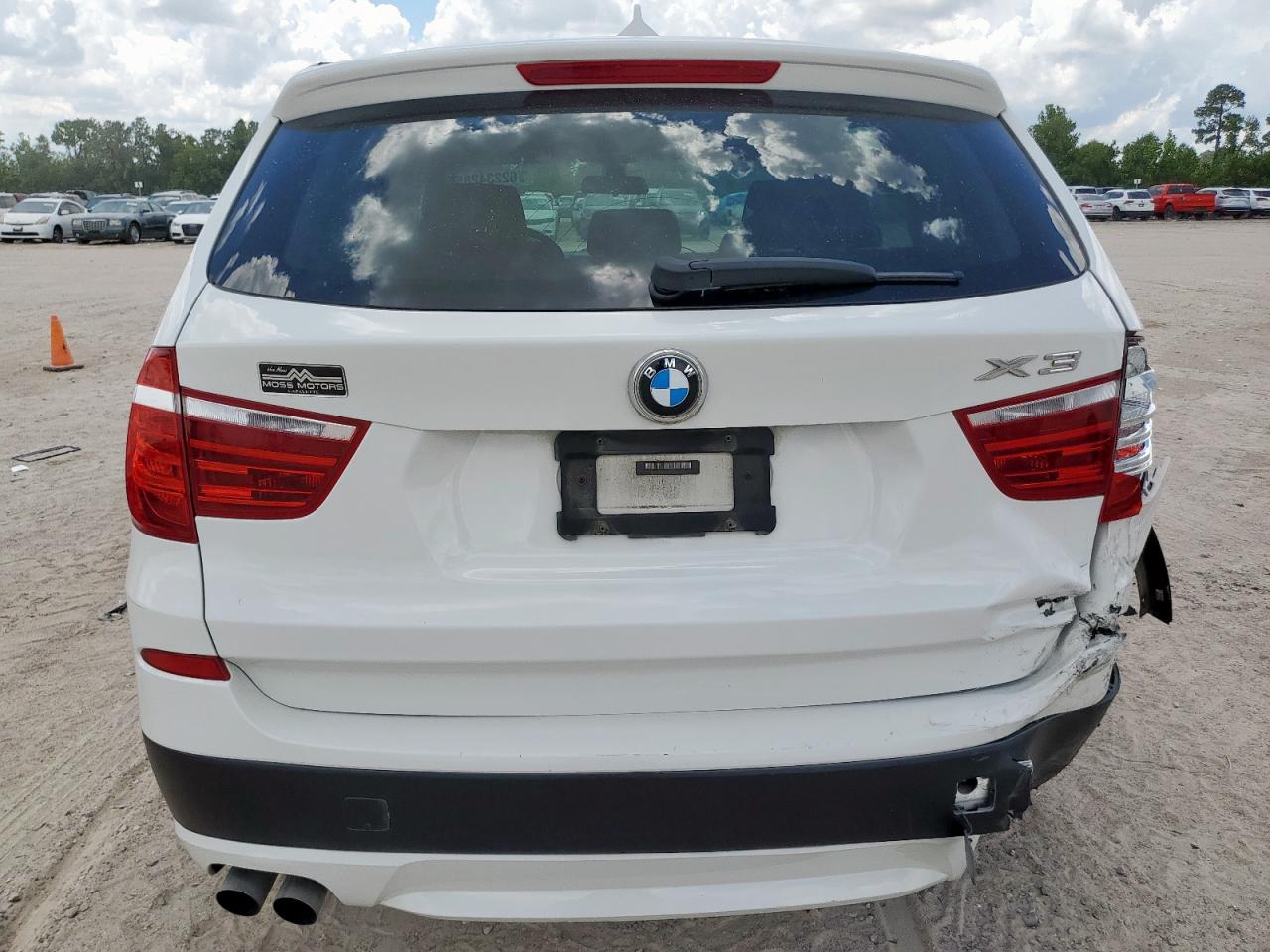 2012 BMW X3 xDrive28I VIN: 5UXWX5C52CL720539 Lot: 62234285
