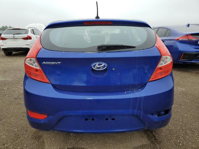 Hatchbacks HYUNDAI ACCENT 2014 Granatowy