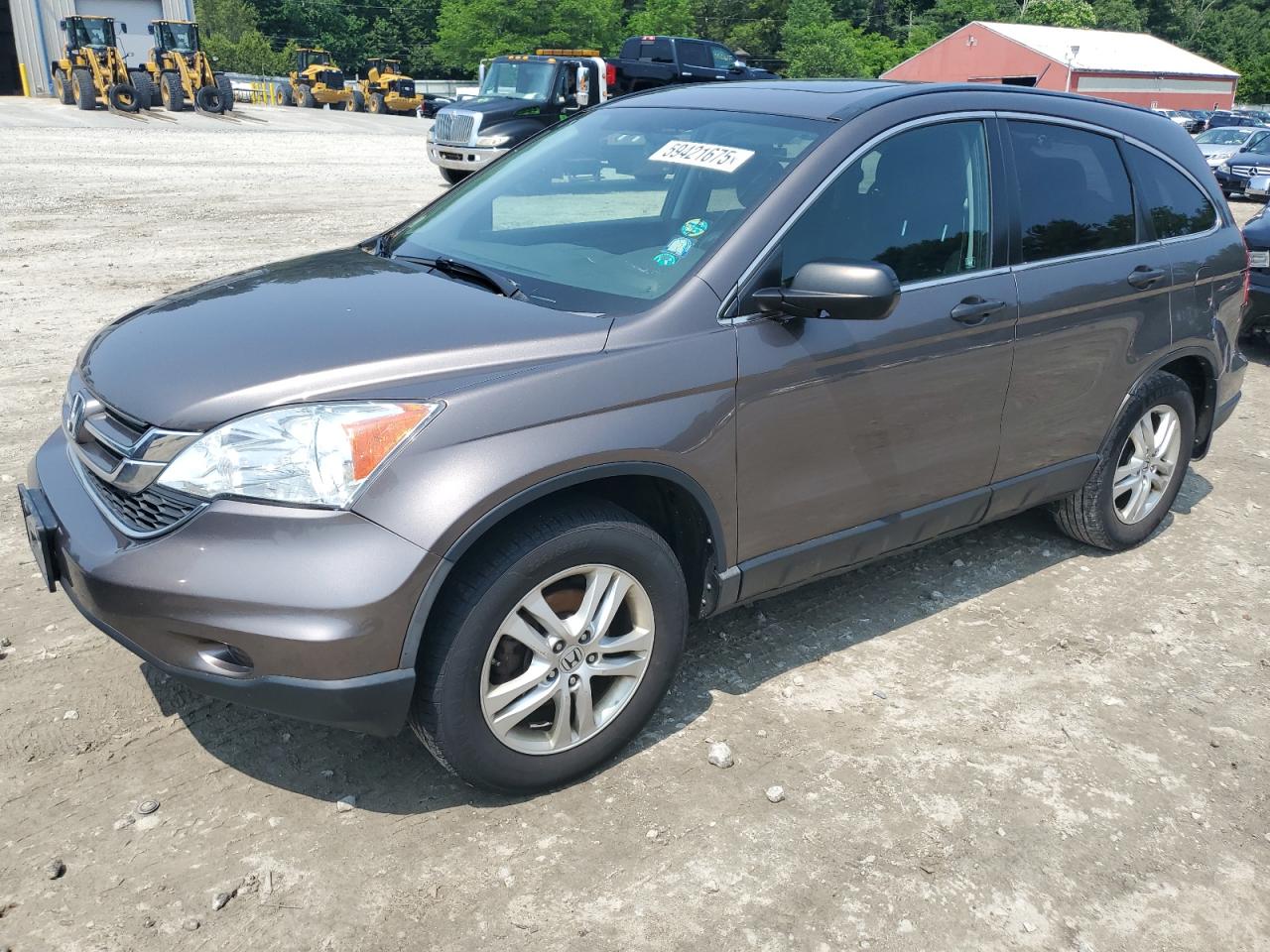 2010 Honda Cr-V Ex للبيع في Mendon، MA - Side