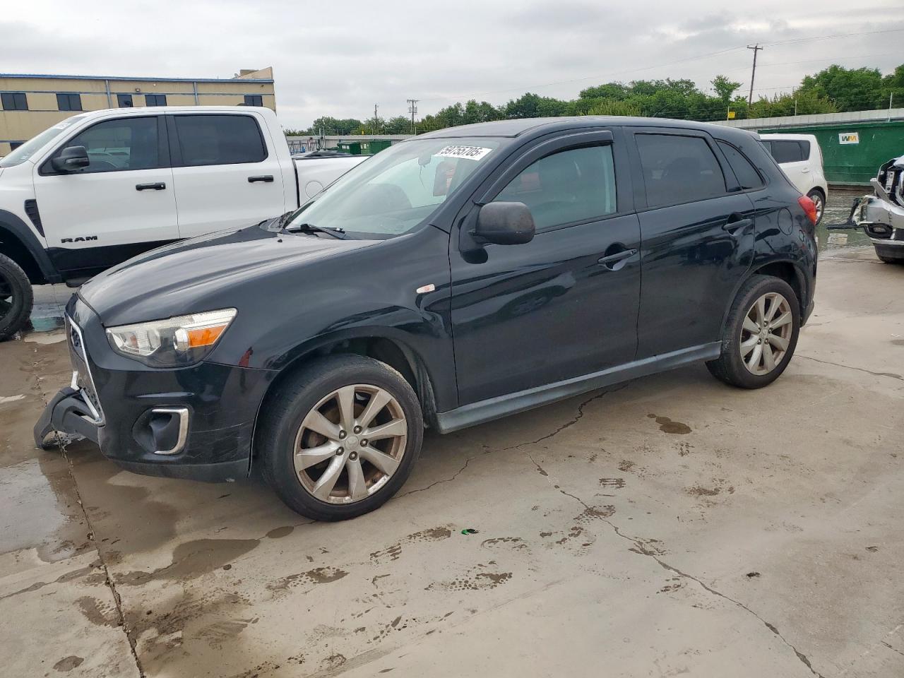 2015 Mitsubishi Outlander Sport Es for Sale in Wilmer, TX - Front End