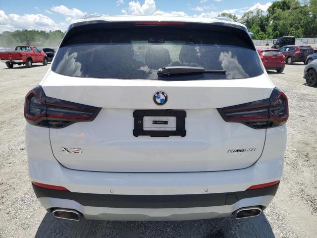  BMW X3 2024 Белы