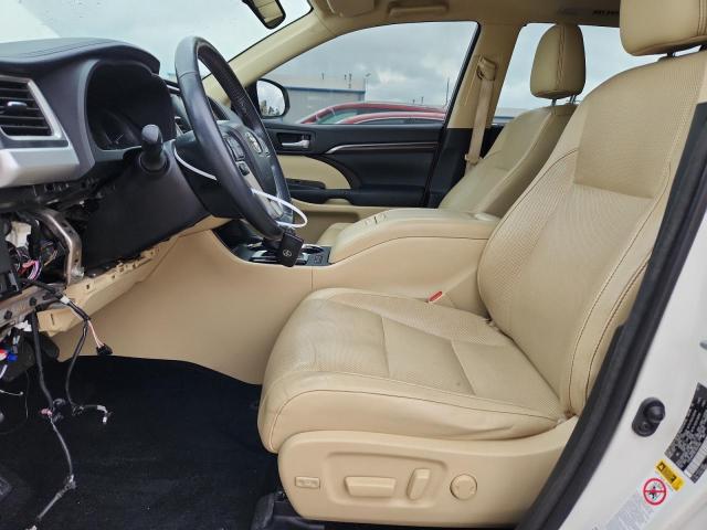  TOYOTA HIGHLANDER 2015 Biały
