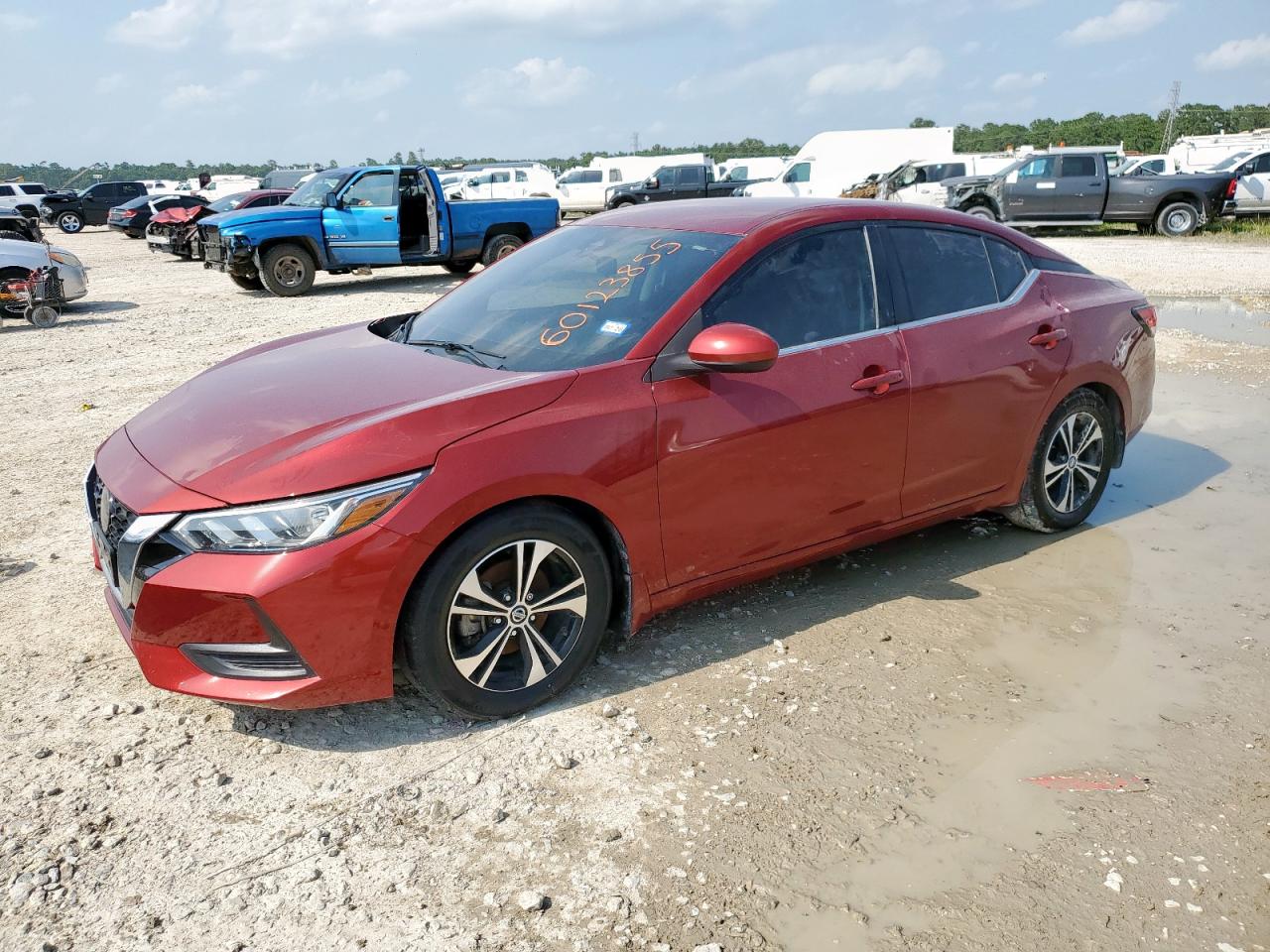 2021 Nissan Sentra Sv zu verkaufen in Houston, TX - Water/Flood