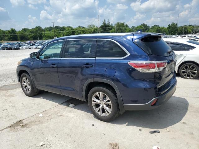  TOYOTA HIGHLANDER 2015 Синий