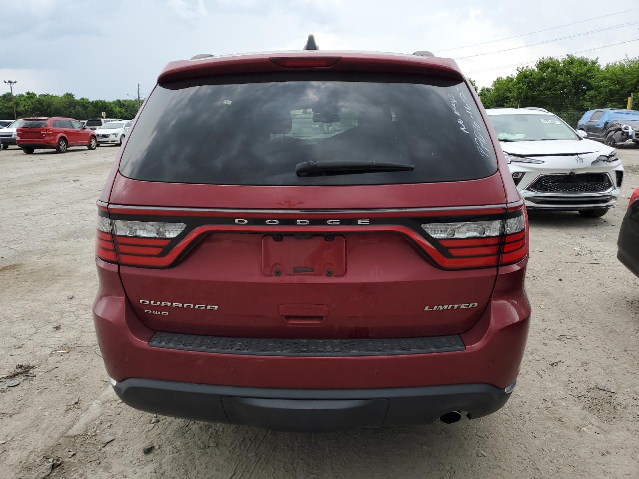 2014 Dodge Durango Limited VIN: 1C4RDJDG5EC278617 Lot: 62361425