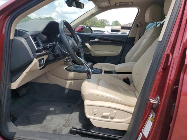  AUDI Q5 2019 Czerwony