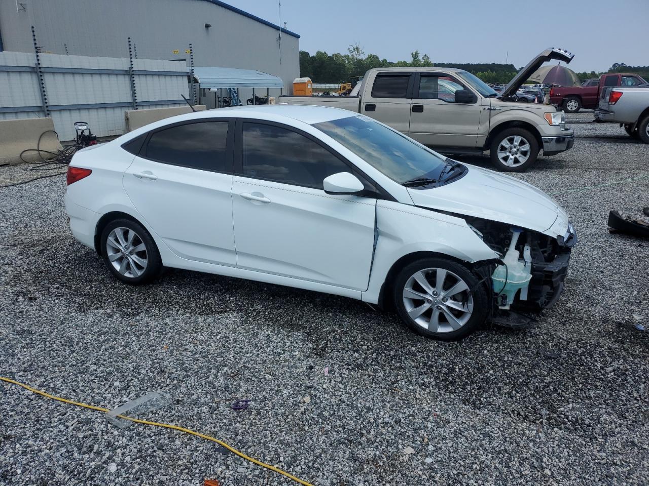 HYUNDAI ACCENT 2014 VIN KMHCU4AE6EU606627 фото 4