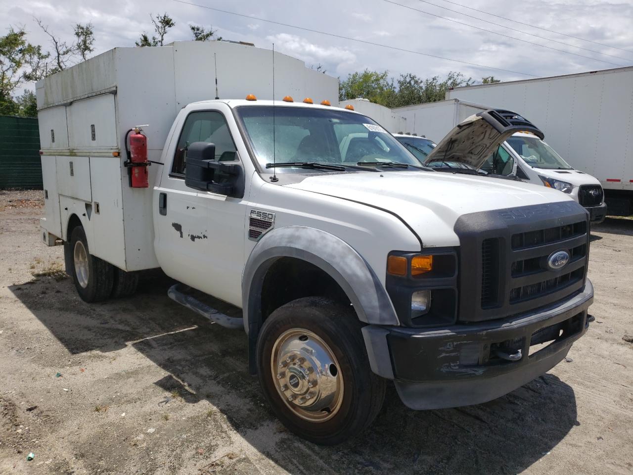 FORD F550 2008 VIN 1FDAF56R78ED50614