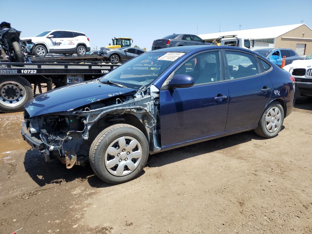 HYUNDAI ELANTRA 2009 VIN KMHDU46D09U606522